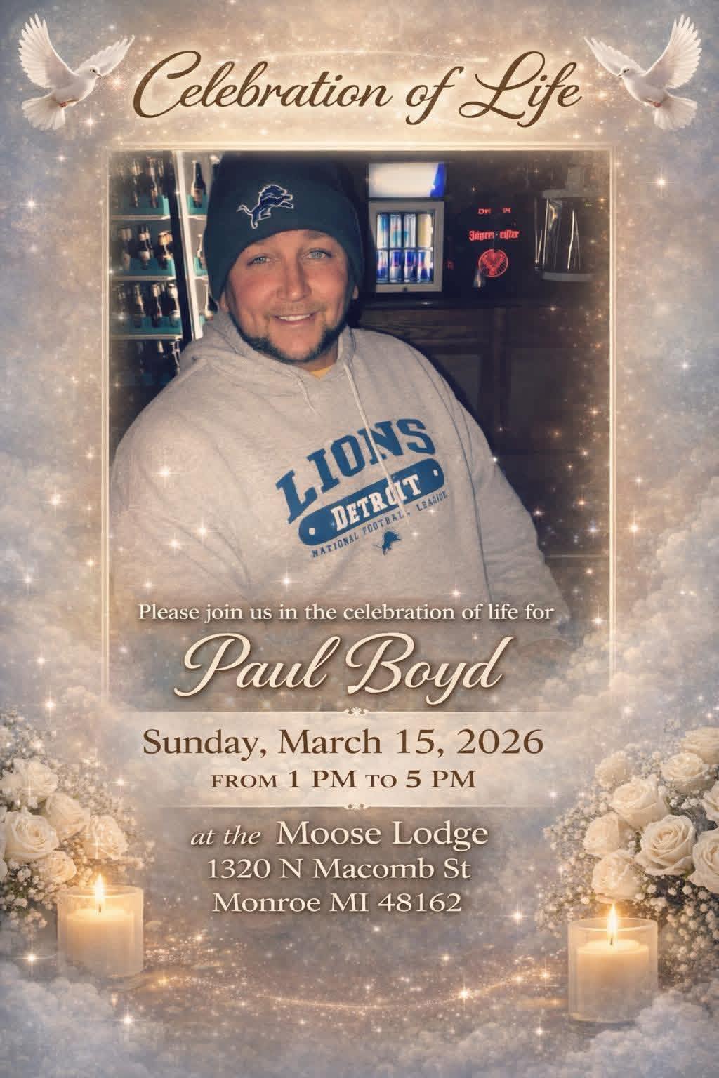 Paul Boyd Monroe, Michigan Death, Obituary: Celebration Of Life Announced For Paul Boyd In Monroe, Michigan